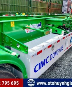 Thùng đồ nghề của mooc xương 45 feet CIMC 2025 mới