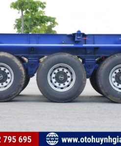 Vỏ lốp của mooc xương 3 trục 20 FT Thaco mới
