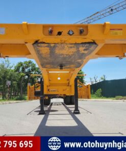 Khung gầm của mooc xương Cimc Huajun 3 trục 45Feet mới