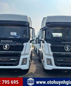 Xe đầu kéo SHACMAN X5000 động cơ WEICHAI 400HP cầu láp