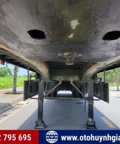 Khung gầm của mooc sàn 3 trục 40Feet CIMC HUAJUN mới