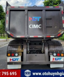 Mặt sau của mooc ben Cimc Huajun mới