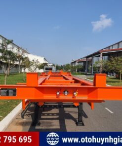 Chuyên phân phối - Rơ mooc cổ cò 3 trục 40Feet mới