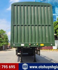 Mặt trước của mooc lồng CIMC HUAJUN tự trọng 9.5 tấn
