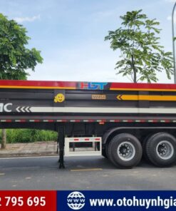 Rơ mooc ben tự đổ Cimc Huajun mới - Loại lốp có săm