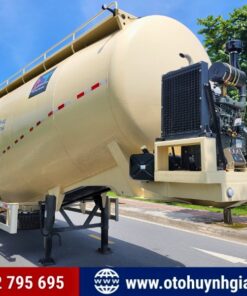 Phân phối toàn quốc - Mooc bồn xi téc CIMC HUAJUN chở xi măng rời 47 - 52 khối mới