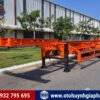 Rơ mooc cổ cò 3 trục 40 feet tải 33.5 tấn mới
