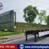 Rơ mooc sàn lửng Yunli 3 trục 40 feet tải 32.25 tấn
