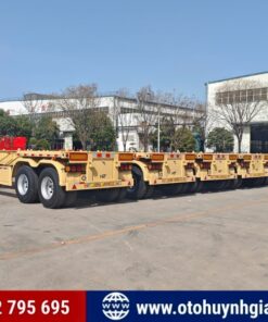 Bán mooc xương Cimc Huajun 2 dí 40 feet mới