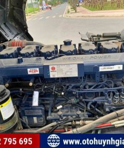 Động cơ WEICHAI của xe ben 4 giò Shacman H3000S 400HP mới