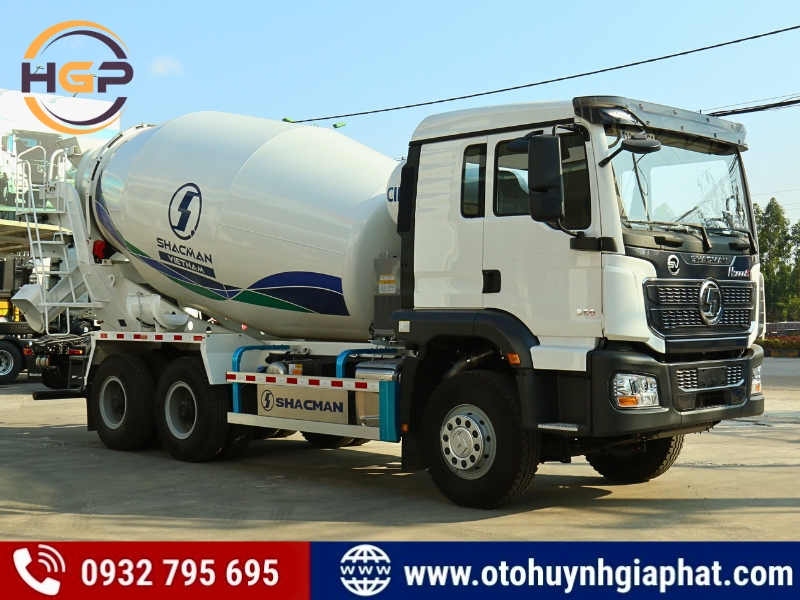 Xe trộn bê tông Shacman H3000S 10 khối Weichai 340HP 2025
