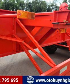 Khóa gù của mooc xương CIMC HUAJUN 3 trục 40 Ft mới