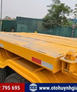 Mặt sàn của mooc xương CIMC HUAJUN 3 trục 40 Ft mới