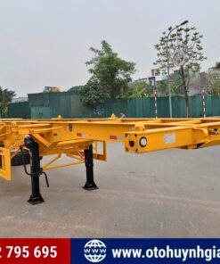 Mooc xương CIMC HUAJUN 3 trục 40 feet mới - Bán giá tốt
