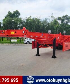 Mooc xương CIMC HUAJUN 3 trục 40 feet sản xuất 2025 mới