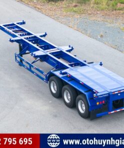 Mooc xương Thaco 3 trục 40 feet 12 khóa gù