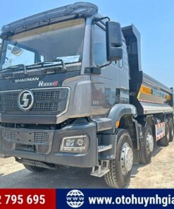 Hỗ trợ ngân hàng cao - Xe tải ben Shacman H3000S Weichai 400HP mới