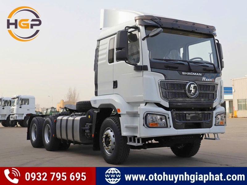 Xe đầu kéo SHACMAN WC H3000S 400HP cầu láp - Hỗ trợ ngân hàng cao