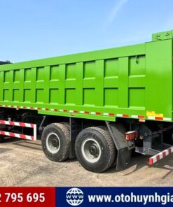 Xe tải ben 4 giò Shacman X5000 Weichai 400HP cầu dầu