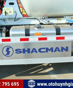 Cảng chắn hông + Bình dầu của xe bê tông Shacman H3000S 10 khối Weichai 340HP mới
