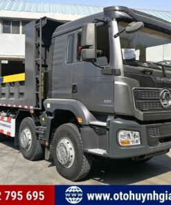 Xe ben Shacman 4 chân H3000S Weichai 400HP - Hàng sẵn giao ngay
