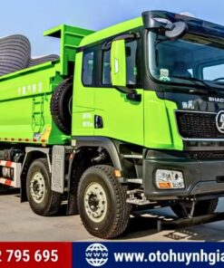 Xe ben 4 chân Shacman X5000 Weichai 400HP - Thùng U