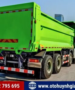 Xe tải ben 4 giò Shacman X5000 Weichai 400HP - Thùng U tải 15600 KG