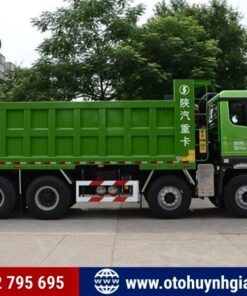 Xe tải ben 4 giò Shacman X5000 Weichai 400HP - Thùng vuông tải 13370 KG