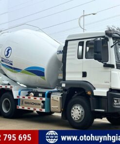 Hàng sẵn - Xe trộn bê tông Shacman H3000S 10 khối Weichai 340HP mới