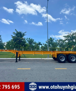 Bán mooc cổ cò Thaco 3 trục 45 FT mới - Loại 4 khóa