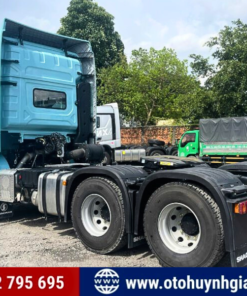 Ngoại thất xe Shacman X5000 động cơ Cummins 460HP cầu láp