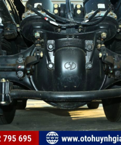 Khung gầm của xe Shacman X5000 động cơ Cummins 460HP cầu láp