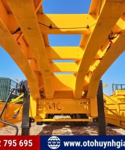 Thanh cổ của mooc cổ cò 3 trục 45 feet CIMC HUAJUN mới