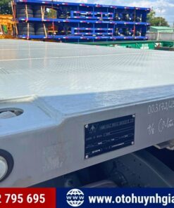 Hàng sẵn - Rơ mooc sàn KAILE 3 trục 45 feet tải 31.9 tấn