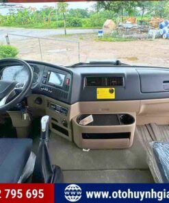 Cabin của xe tải ben Howo TX cầu dầu