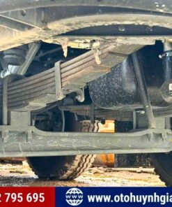 Khung gầm của xe tải ben Howo TX cầu dầu
