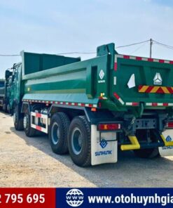 Ngoại thất của xe tải ben Howo V7G cầu dầu