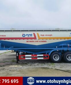 Rơ mooc xi téc xi măng YUNLI 30m3 siêu cứng cáp