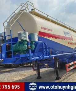 Rơ mooc bồn chở xi măng YUNLI 39m3 - Phân phối toàn quốc