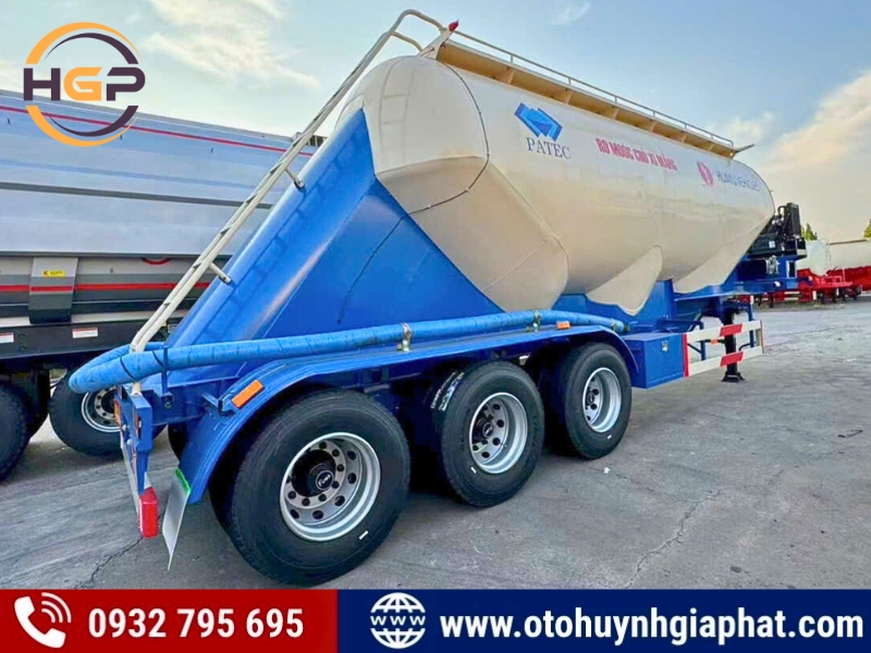 Mooc bồn xi téc chở xi măng HUAYUDA thế hệ mới nhất 2026