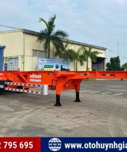 Mooc xương Soosan Doosung 3 trục 40 feet 2025 - 2026 tải 33,635 KG