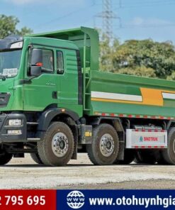 Xe tải ben tự đổ Howo TX cầu dầu 4 chân