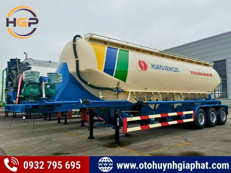 Mooc bồn chở xi măng HUAYUDA 45.5m3
