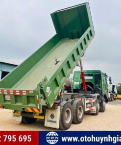 Xe tải ben Howo V7G thùng vuông siêu cứng cáp