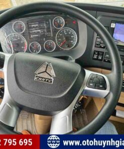 Vô lăng của xe tải ben Howo TX cầu dầu