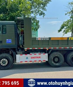 Xe tải ben 3 chân Howo TX động cơ 400HP siêu khỏe