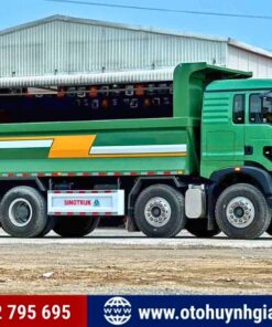 Xe tải ben Howo TX cầu dầu 4 chân siêu cứng cáp