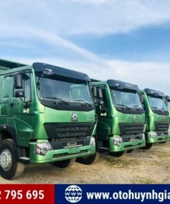 Phân phối toàn quốc - Xe tải ben tự đổ Howo cabin TX - V7G