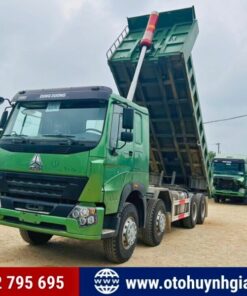 Xe tải ben Howo V7G thùng vuông