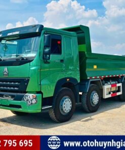 Xe tải ben Howo V7G cầu dầu thùng U